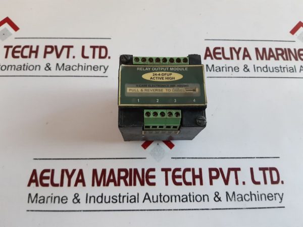 V-CARE ELECTRONICS 24-4-DFUP RELAY OUTPUT MODULE