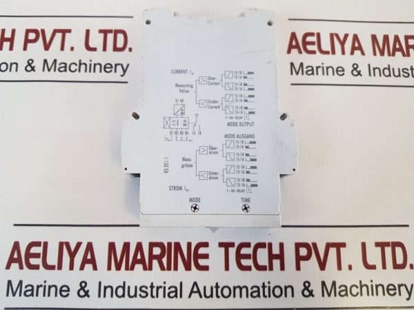 WIELAND NMI 1001 CURRENT MONITORING RELAY