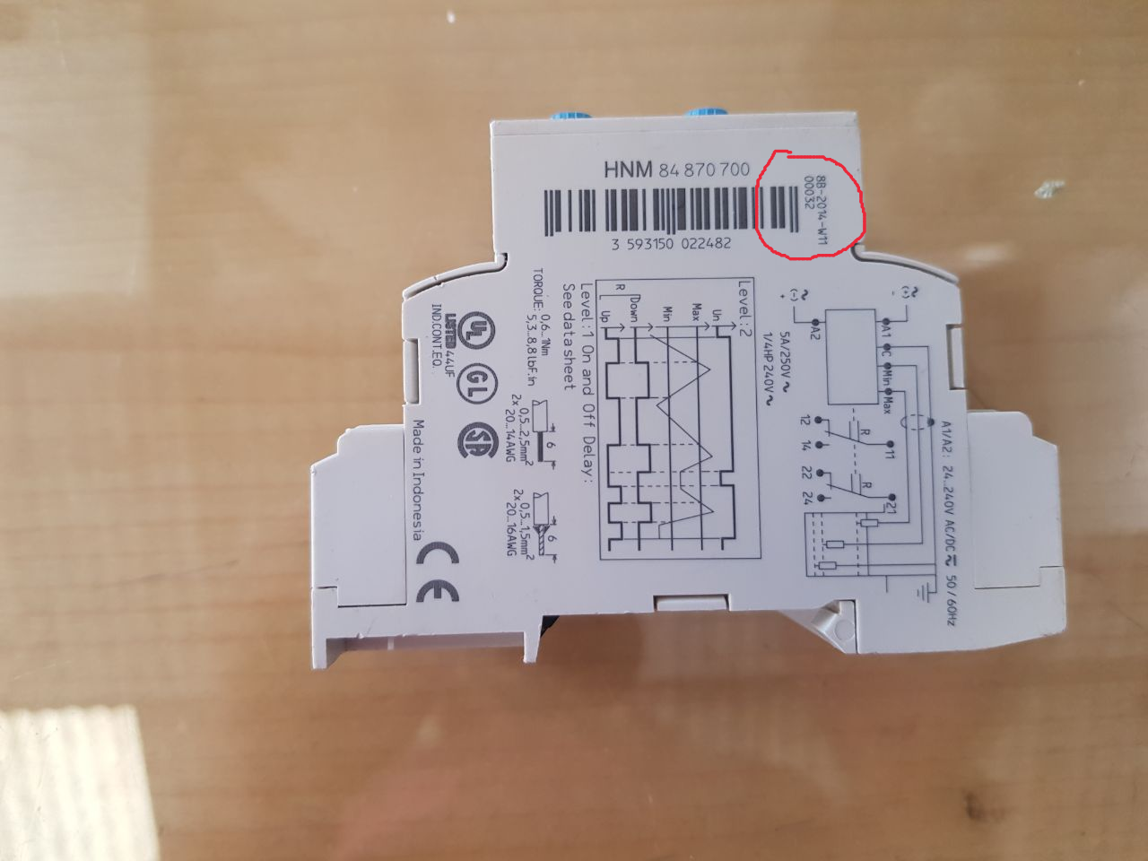 CROUZET HNM 84 870 700 RELAY - Image 6