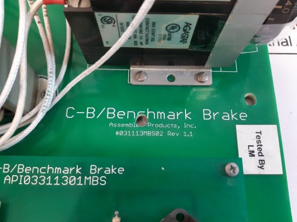 Assembled Products 031113mbs02 Automatic Brake Set C-b/benchmark Brake