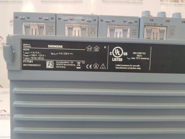 Siemens Io214 Siprotec Module