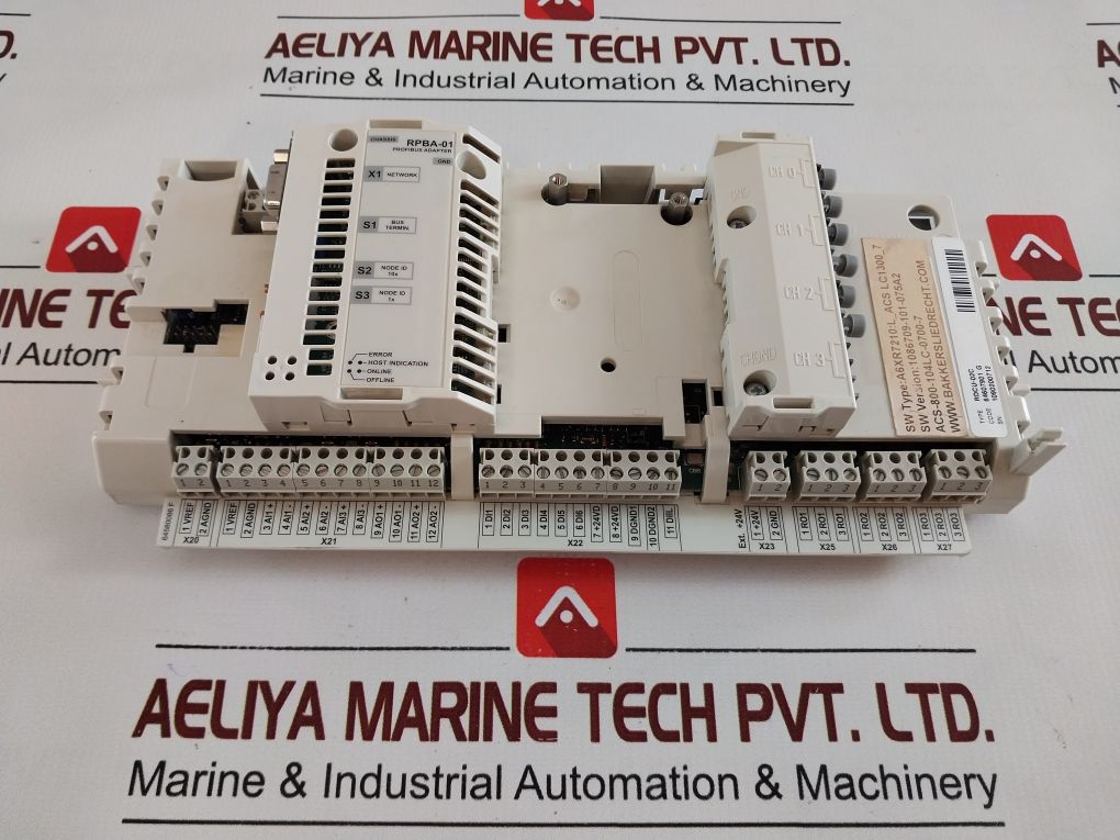 ABB RDCU-02C PROFIBUS ADAPTER CONTROL UNIT 64607901 G