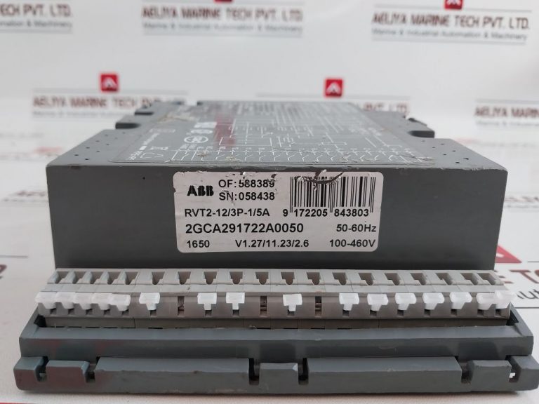 Abb Rvt212/3p1/5a Power Factor Controller Aeliya Marine