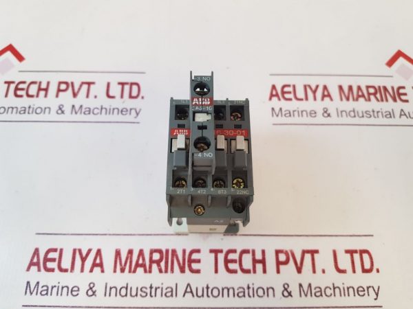 ABB CA5-10 AUXILIARY CONTACT BLOCK 30A