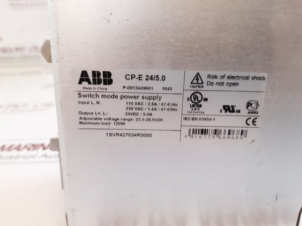 Abb Cp-e 24/5.0 Switch Mode Power Supply
