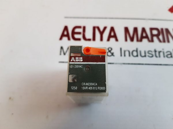 Abb Cr-m230ac4 Relay With Socket