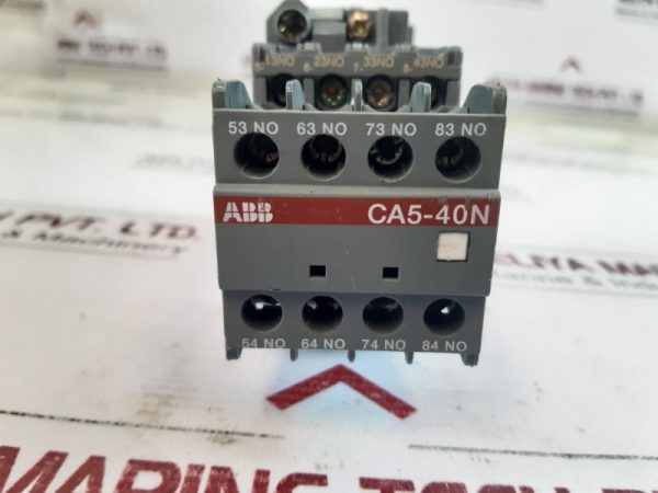 Abb Ca5-40n Auxiliary Contact Block 600vac