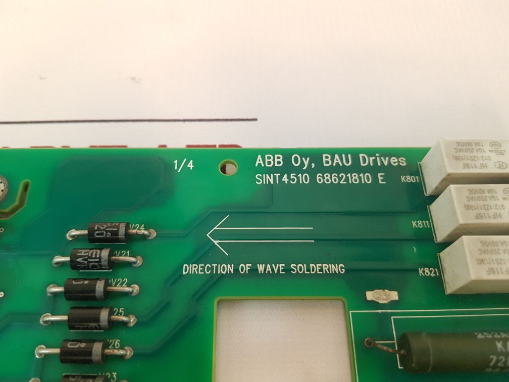ABB SINT4510C BAU DRIVES BOARD REV L