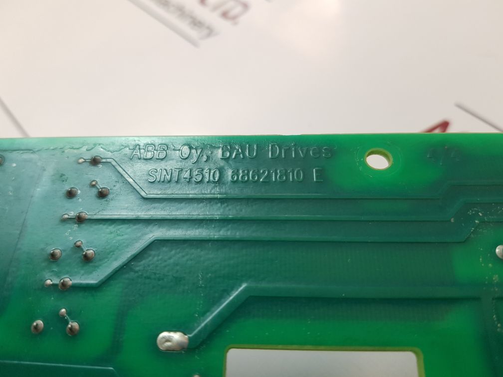 ABB SINT4510C BAU DRIVES BOARD REV L