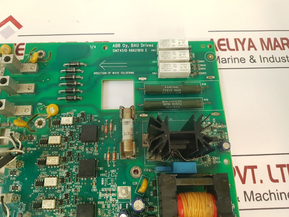 ABB SINT4510C BAU DRIVES BOARD REV L