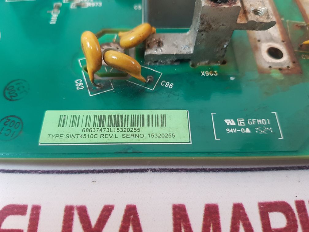 ABB SINT4510C BAU DRIVES BOARD REV L