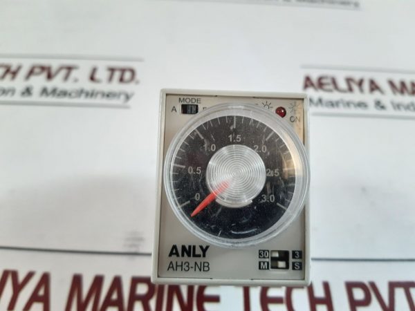 Anly Ah3-nb Multi Range Timer Relay 0 To 3.0