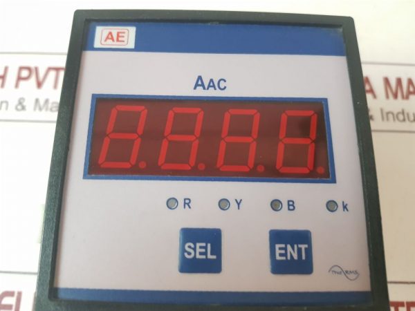 AUTOMATIC ELECTRIC ASS96D DIGITAL A.C METER