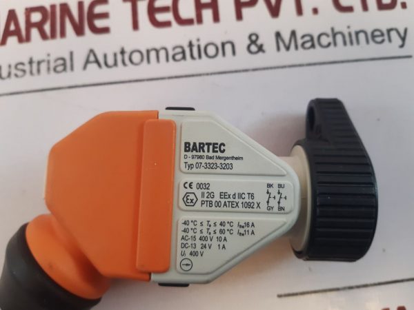 Bartec 07-3323-3203 Contact Switch Module 600v