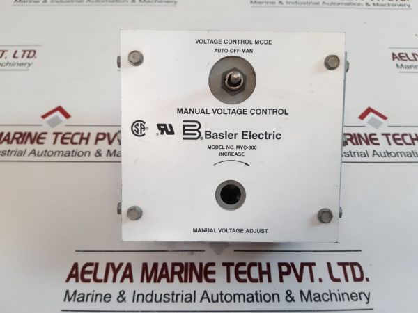 Basler Electric Mvc-300 Manual Voltage Control