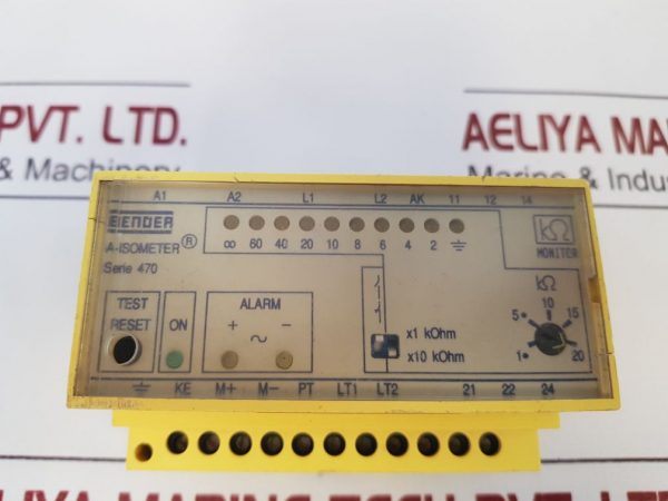 Bender Ir 470 Ly-40 Insulation Monitoring Device