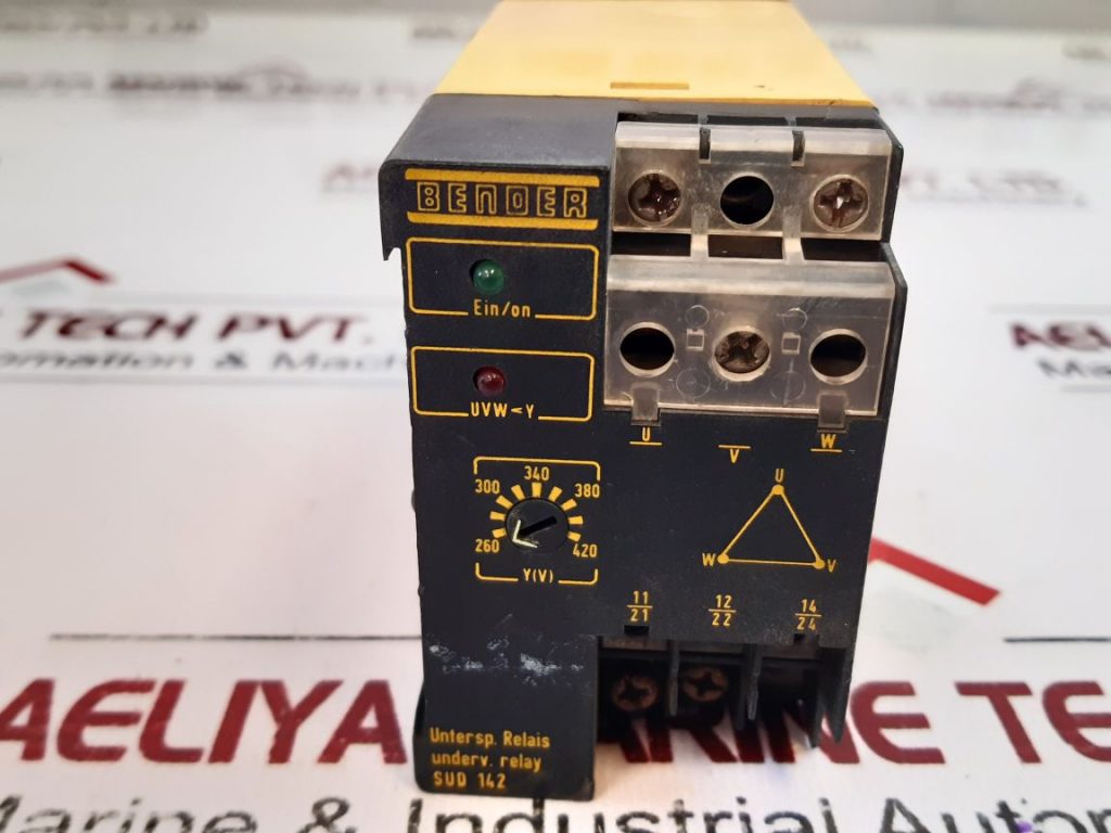 Bender Sud 142 Voltage Relay Aeliya Marine
