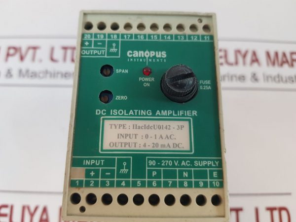 Canopus Iiacidcu0142-3p Dc Isolating Amplifier