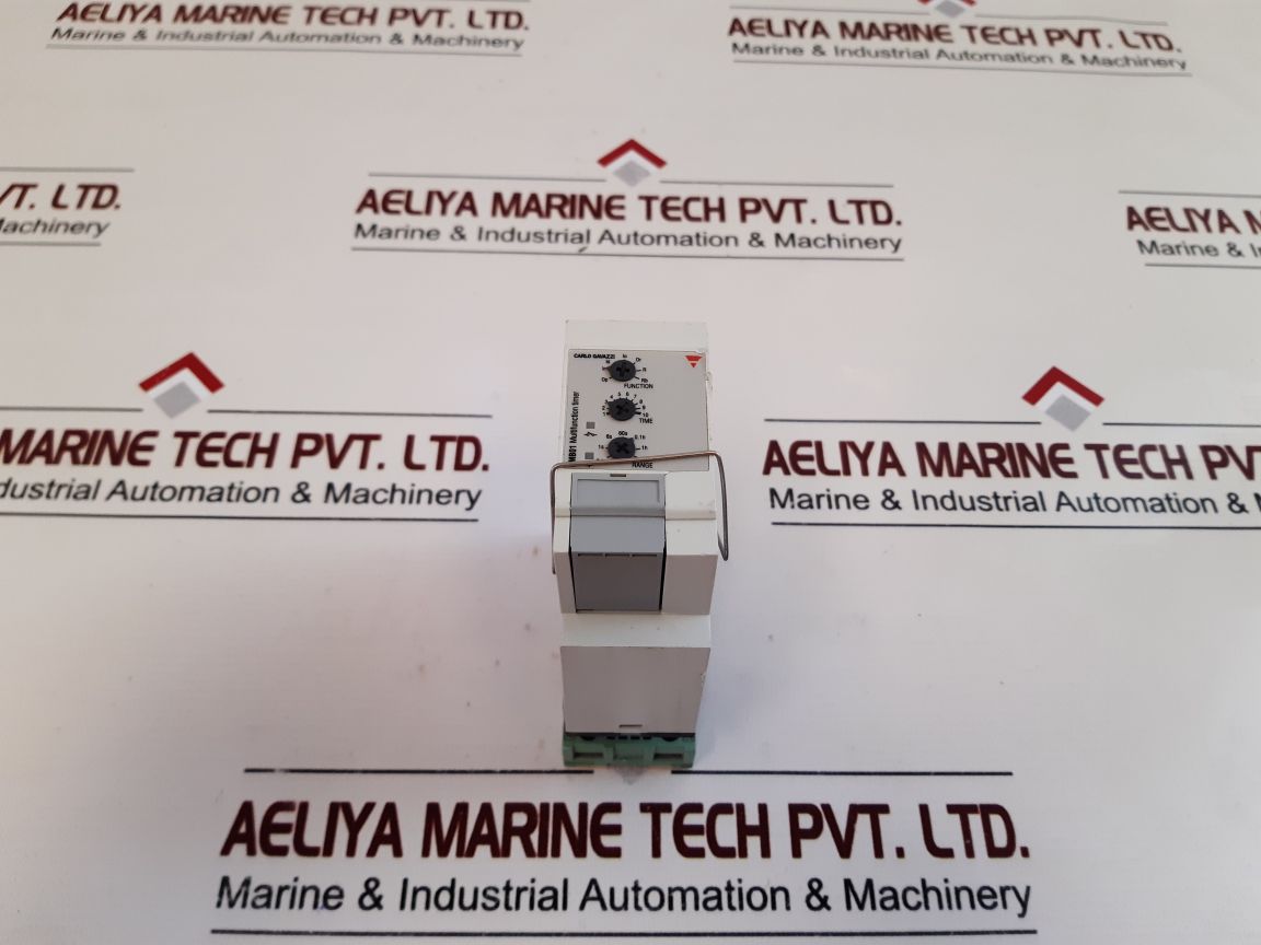 CARLO GAVAZZI PMB01DM24 MULTIFUNCTION TIMER RELAY WITH BASE IP20