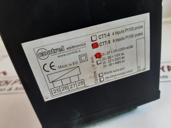 Contrel Ctt-8 Temperature Monitor Device