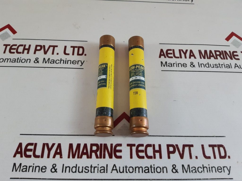 Fusible Bussmann LPS-RK-3SP 3A - Paquet De 1 - Fusible à Cartouche à Retardement - Neuf