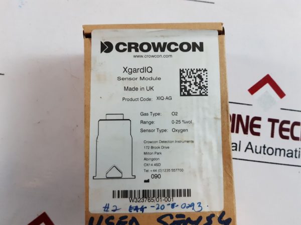 Crowcon Xiq-ag Intelligent Gas Detector And Transmitter