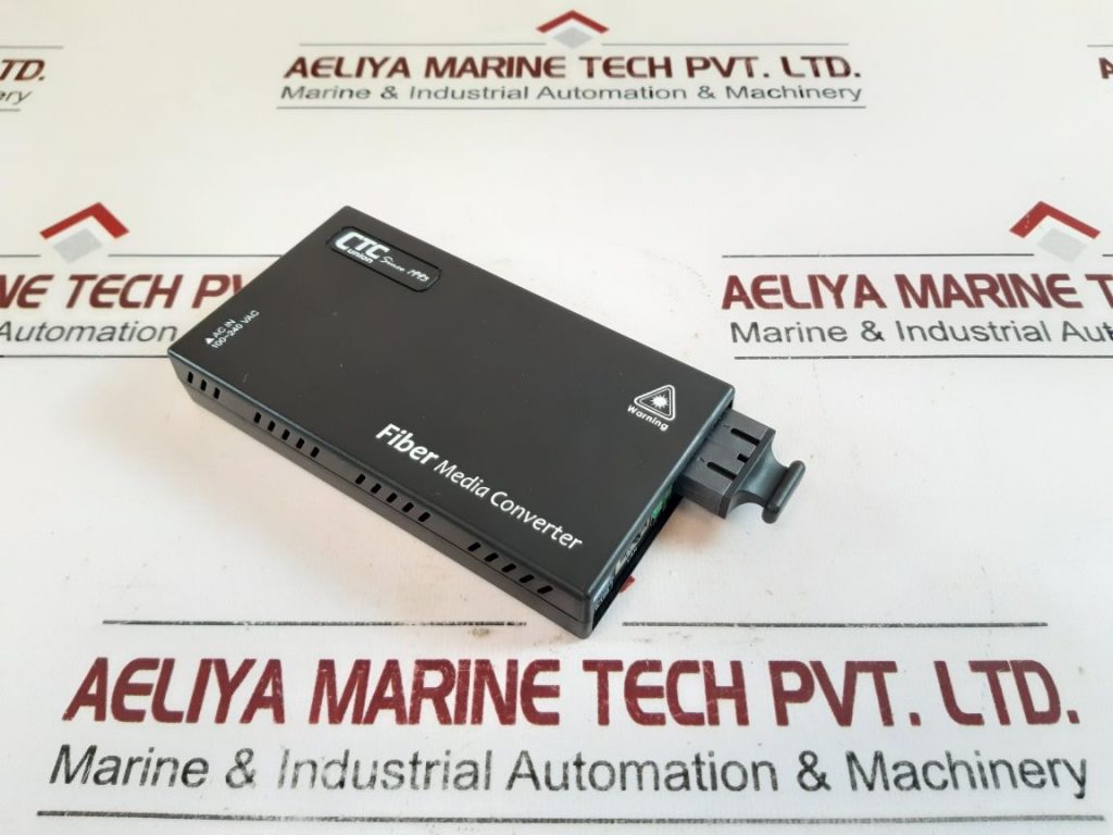 Ctc Union Fmc10/100sc002/ac Fiber Media Converter Aeliya Marine