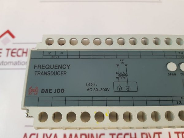 Daejoo Td System Dt-f-a1d Frequency Transducer