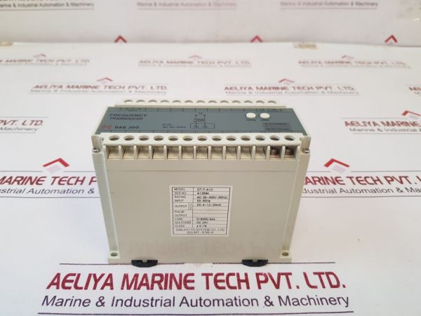 Daejoo Td System Dt-f-a1d Frequency Transducer