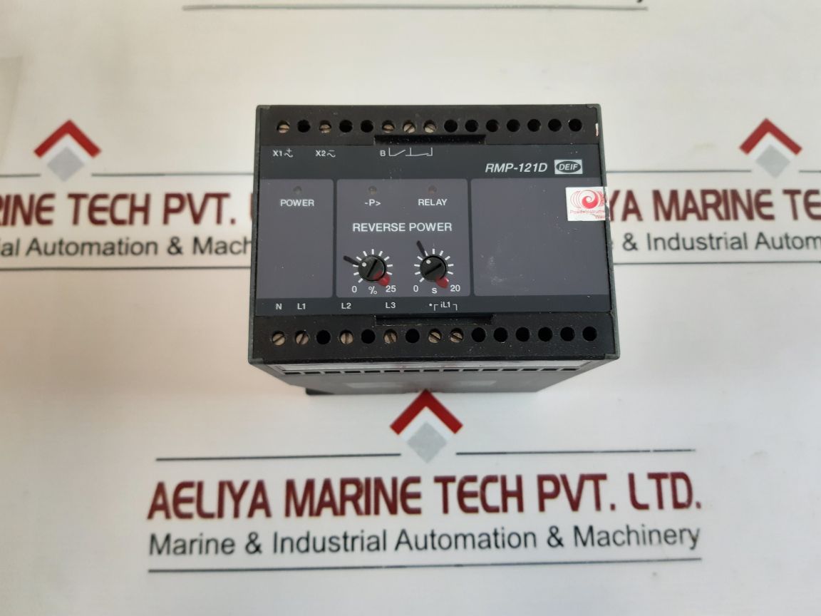 Deif Rmp121d Protective Reverse Power Relay Aeliya Marine