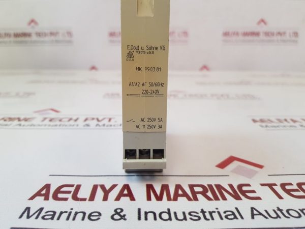 E.dold U. Sohne Mk 9056.12 Varimeter Phase Sequence Relay
