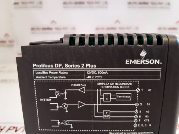 Emerson Kj3243x1-bb1 Input Module 12p3994x032