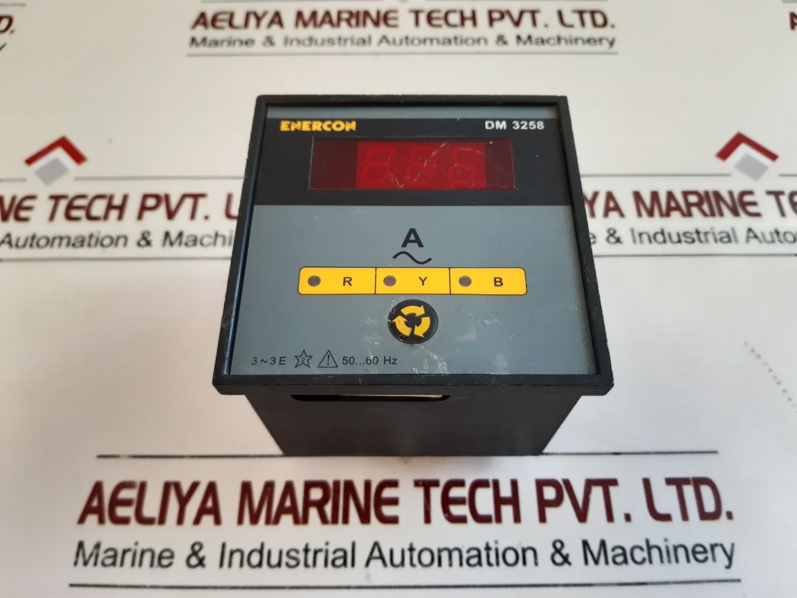ENERCON DM 3258 DIGITAL PANEL METER
