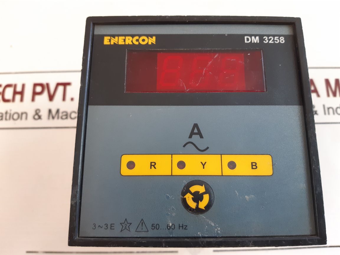 ENERCON DM 3258 DIGITAL PANEL METER