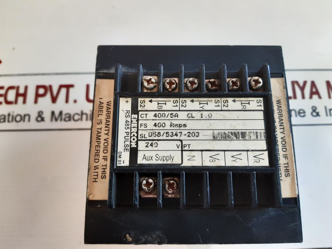 ENERCON DM 3258 DIGITAL PANEL METER