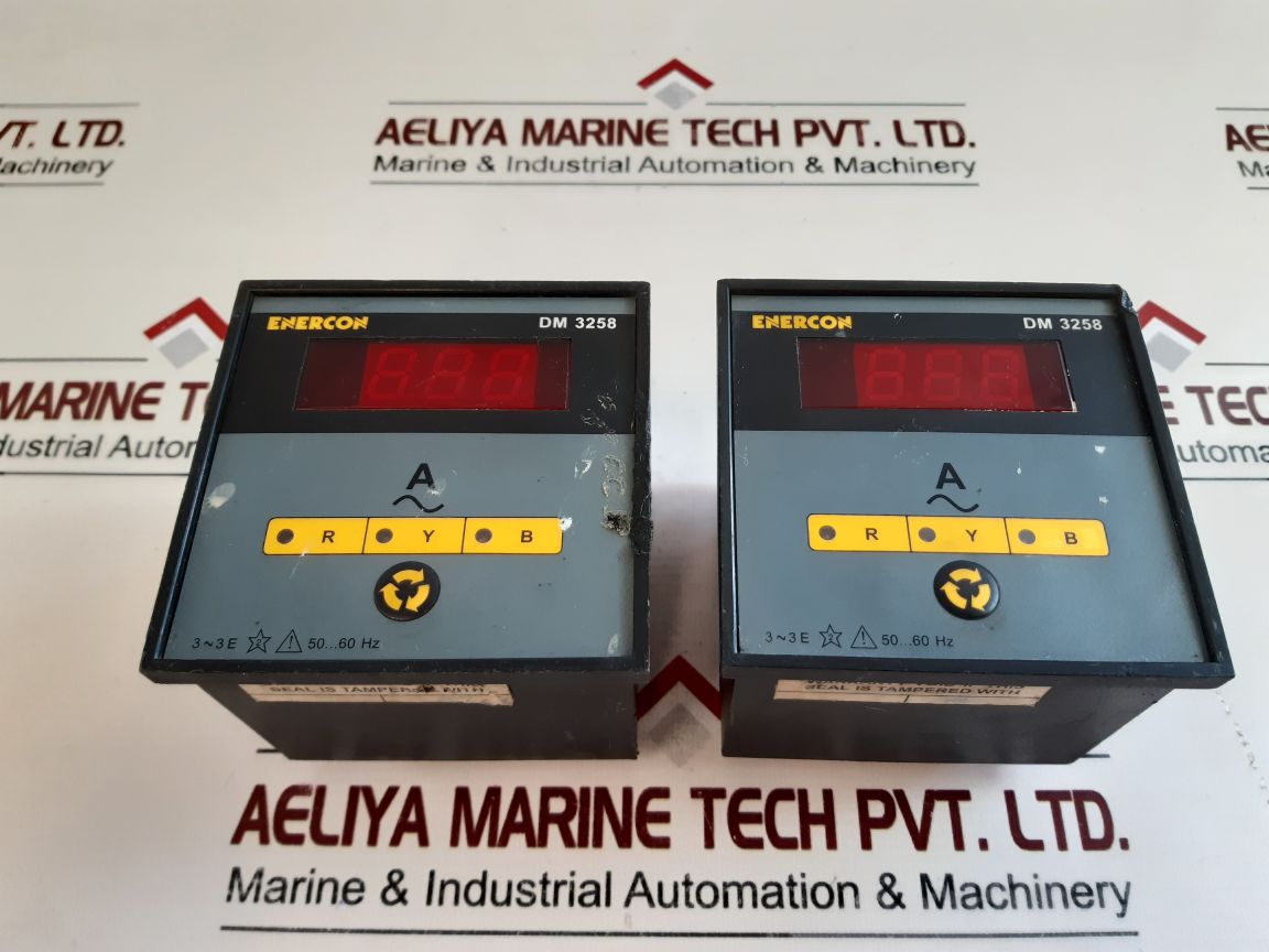 ENERCON DM 3258 DIGITAL PANEL METER