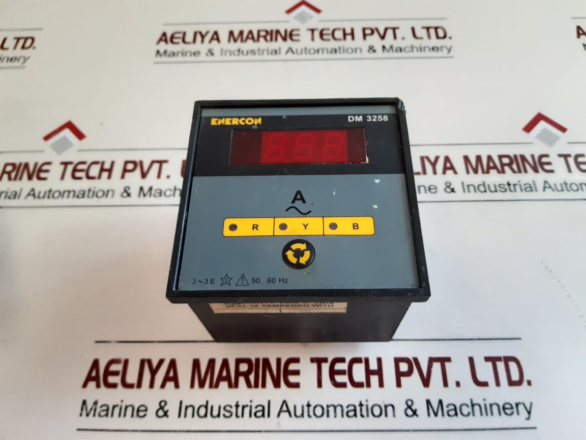 ENERCON DM 3258 DIGITAL PANEL METER