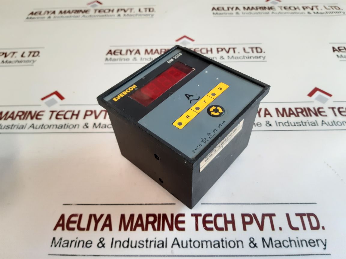 ENERCON DM 3258 DIGITAL PANEL METER