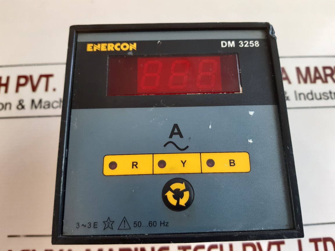 ENERCON DM 3258 DIGITAL PANEL METER