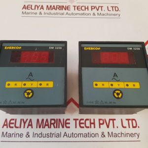 ENERCON DM 3258 DIGITAL PANEL METER 50/60HZ