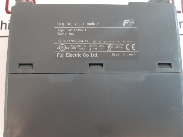 FUJI ELECTRIC NP1X6406-W DIGITAL INPUT MODULE