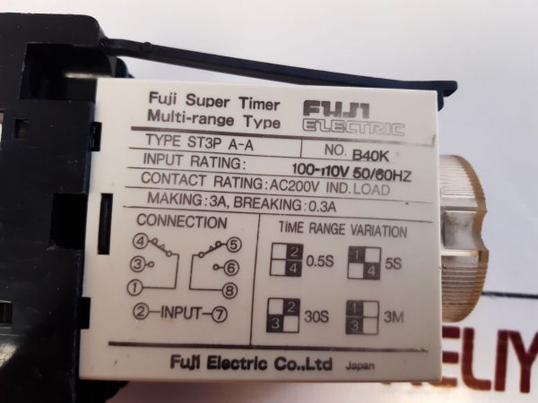FUJI ELECTRIC ST3P A-A SUPER TIMER
