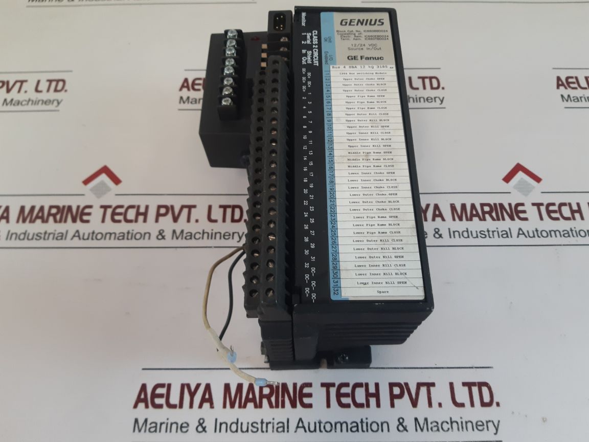 Ge Fanuc Ic660bbd024 Bus Switching Module 12/24 Vdc - Image 3