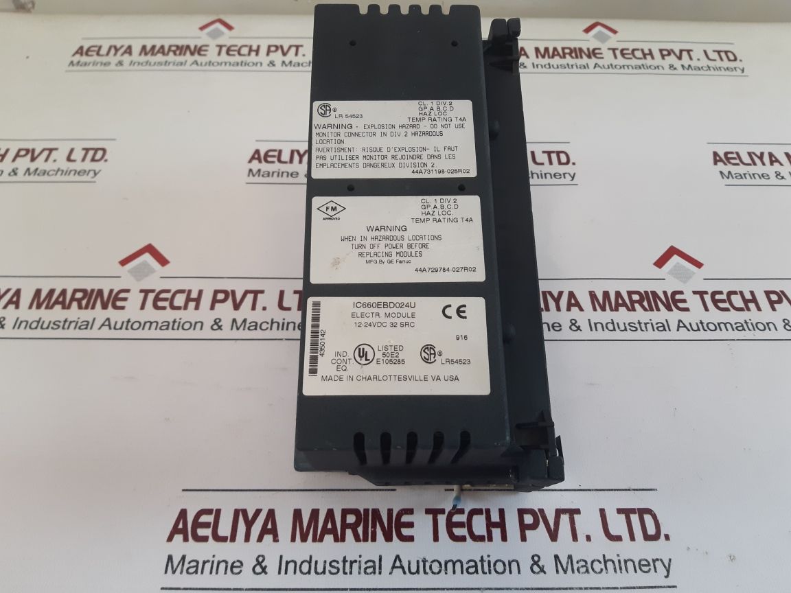 Ge Fanuc Ic660bbd024 Bus Switching Module 12/24 Vdc - Image 6