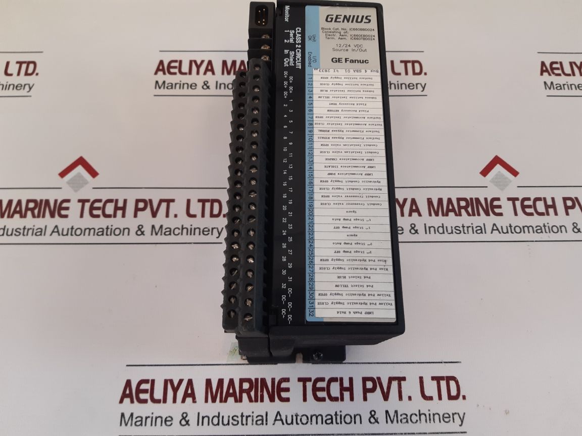 Ge Fanuc Ic660tbd024k Terminal Assembly