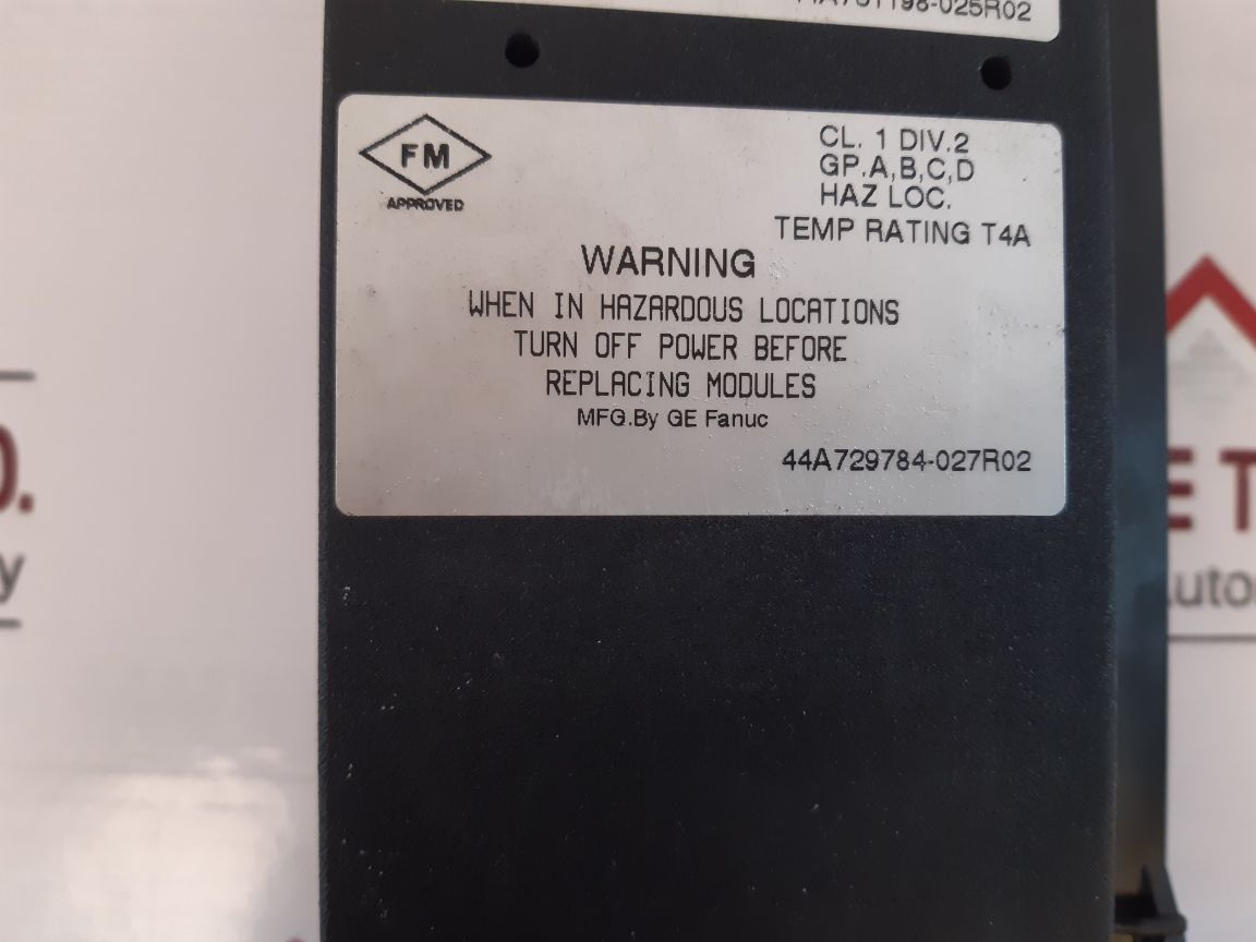 Ge Fanuc Ic660tbd024k Terminal Assembly - Image 11