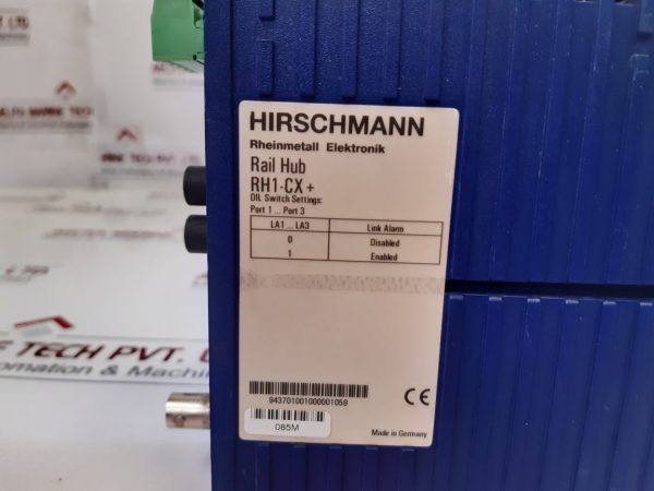 Hirschmann Rh1-cx+ Ethernet Railhub