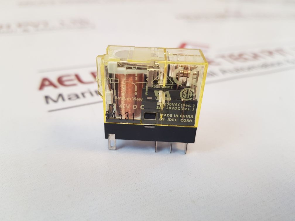 Idec Rj2s-cl-d24 Relay 24 Vdc