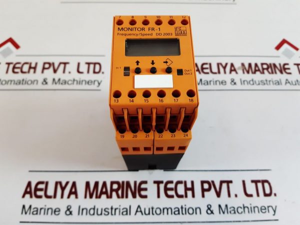 IFM ELECTRONIC MONITOR FR-1 FREQUENCY/ SPEED