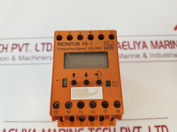 Ifm Electronic Monitor Fr-1 Frequency/ Speed